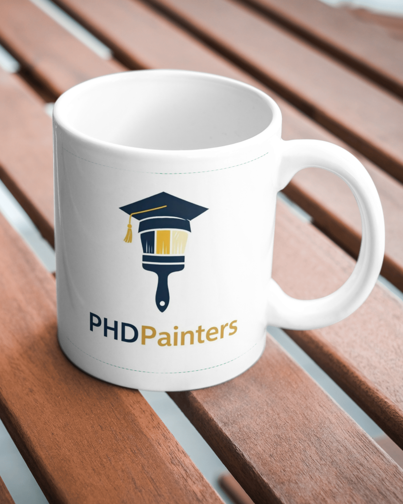 PHD Painters branded mug